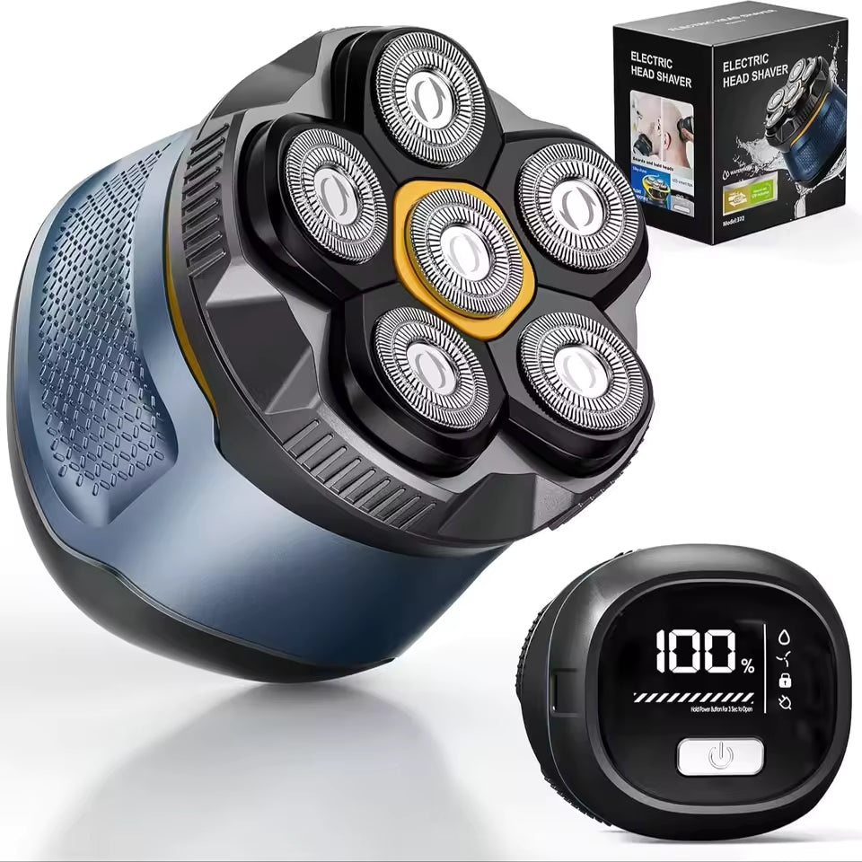 Cordless Razor with Magnetic Detachable Head