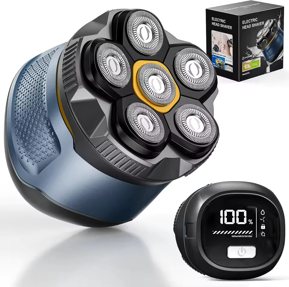 Cordless Razor with Magnetic Detachable Head