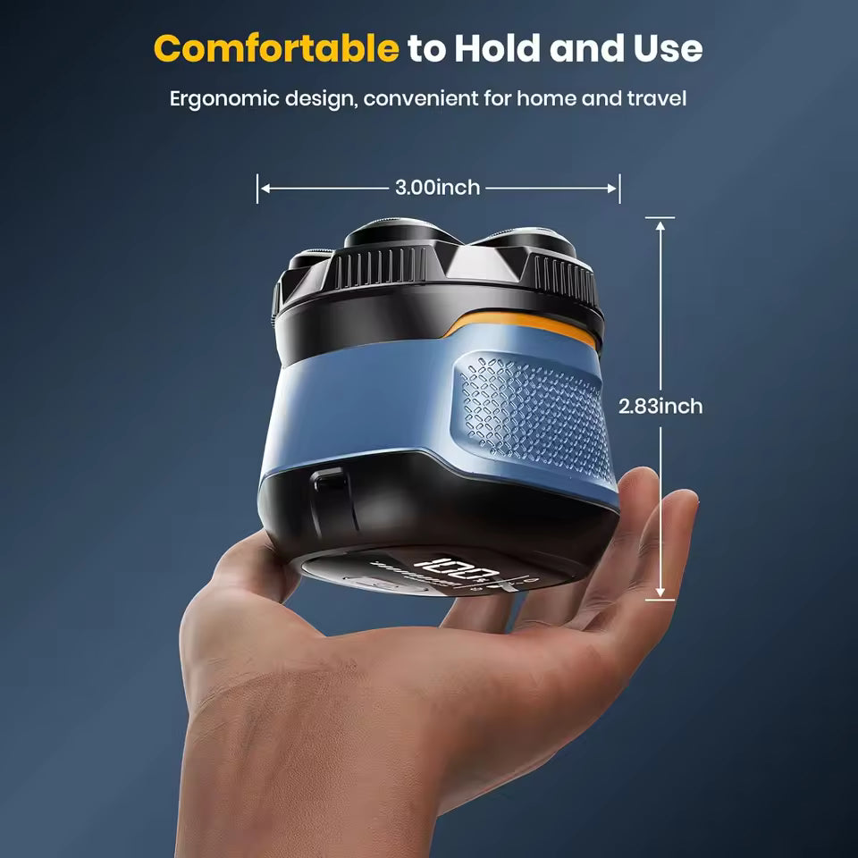 Cordless Razor with Magnetic Detachable Head