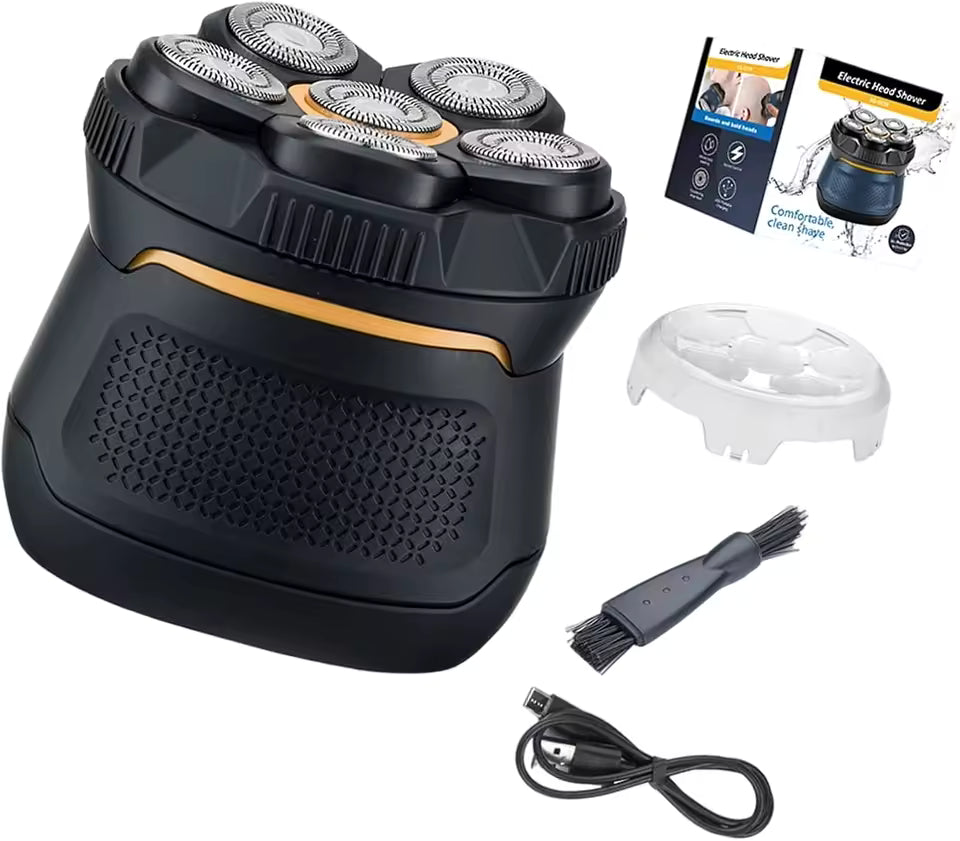 Cordless Razor with Magnetic Detachable Head