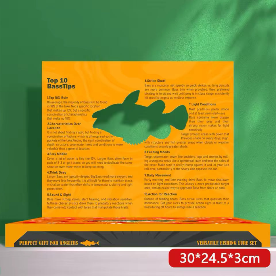 Fishing Lure Advent Calendar