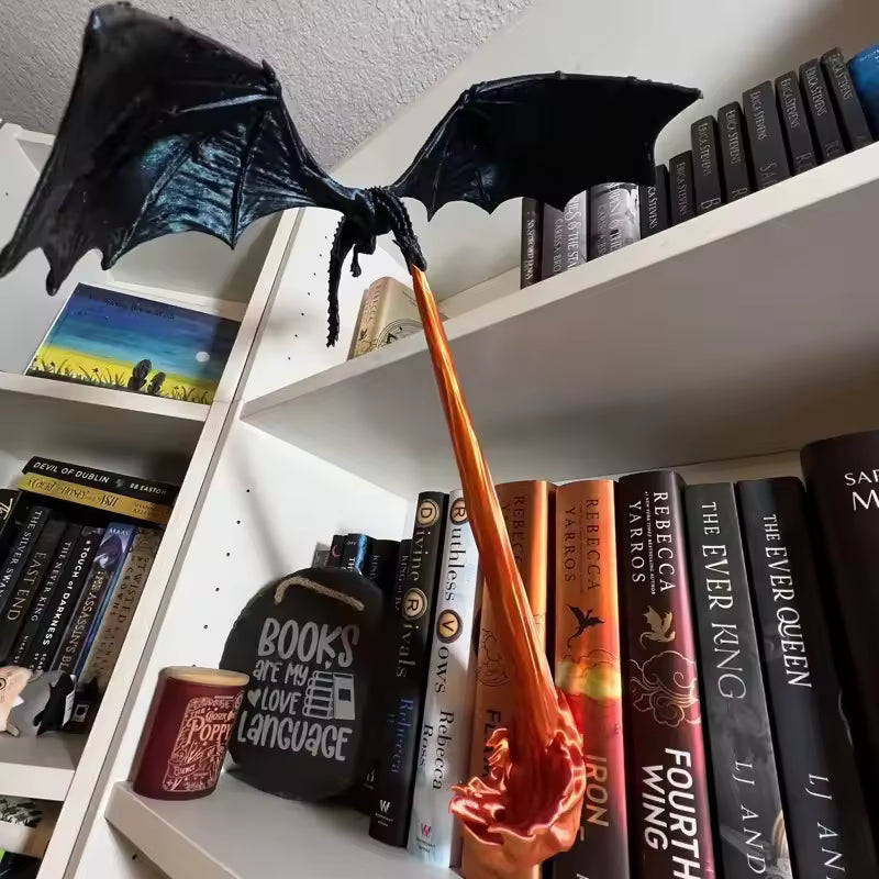 Flame Dragon Book Nook