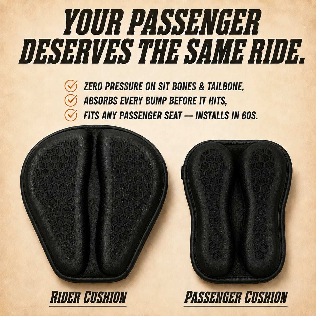 Orvellco Gel Rider Cushion
