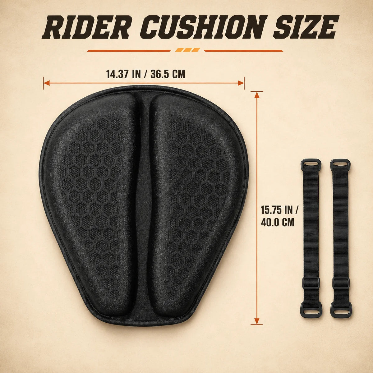 Orvellco Gel Rider Cushion