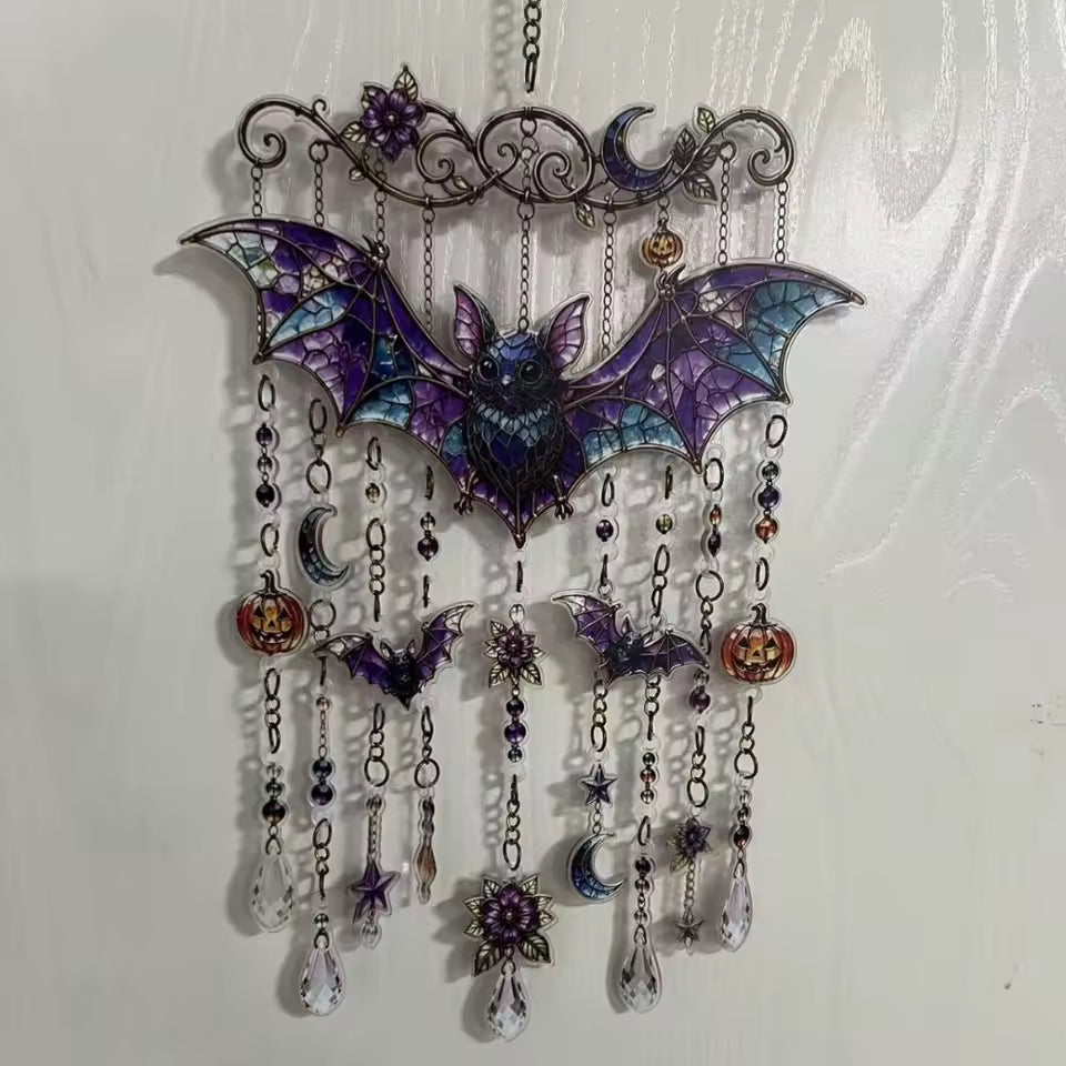 Halloween Themed Crystal Wind Chime
