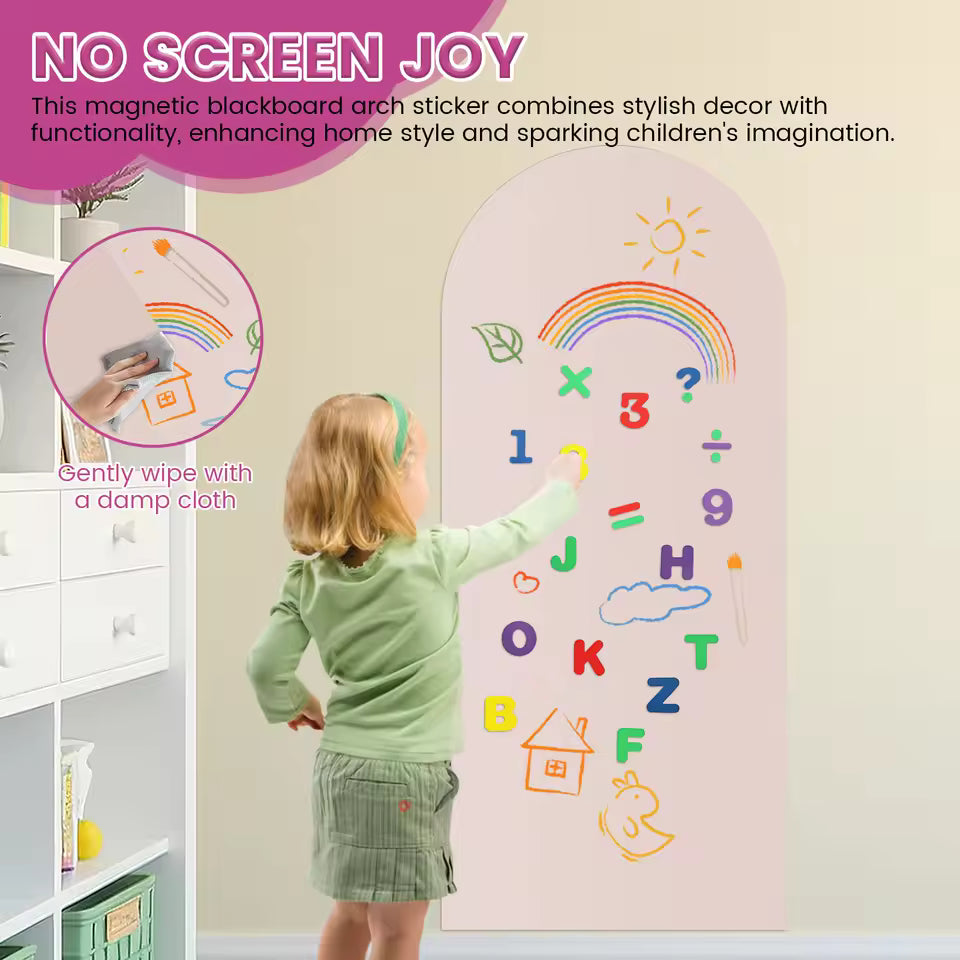 Magnetic Wall Decal - Peel & Play Design
