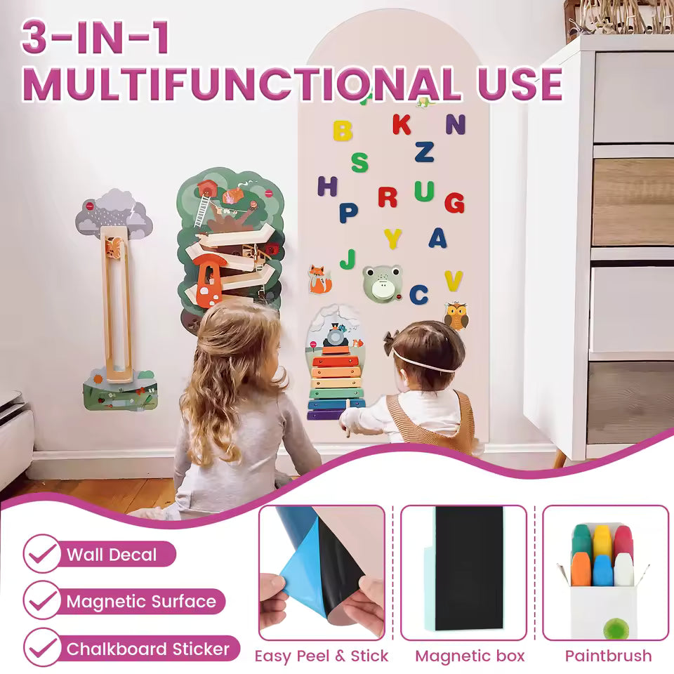 Magnetic Wall Decal - Peel & Play Design