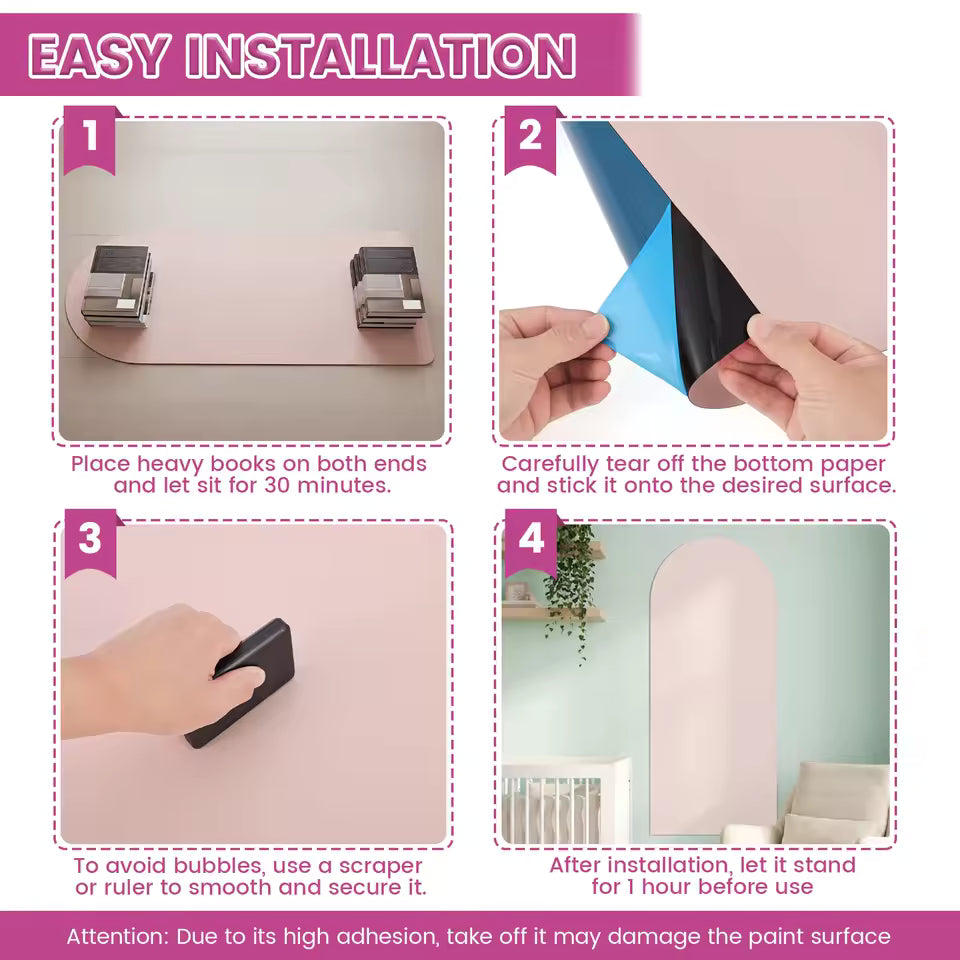 Magnetic Wall Decal - Peel & Play Design