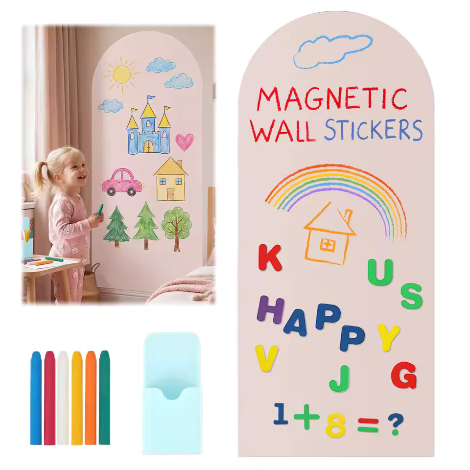 Magnetic Wall Decal - Peel & Play Design