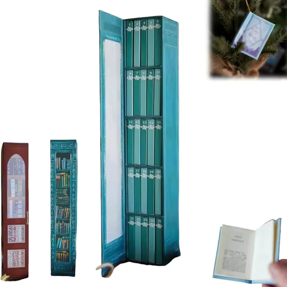 Mini Book Ornament Advent