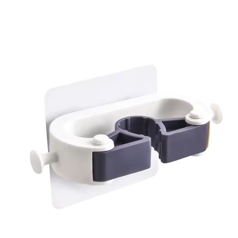 Mop Clip Broom Hanger Wall-Mounted