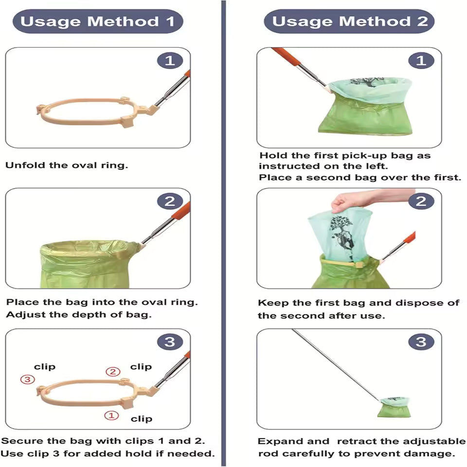 Outdoor Portable Dog Poop Scoop