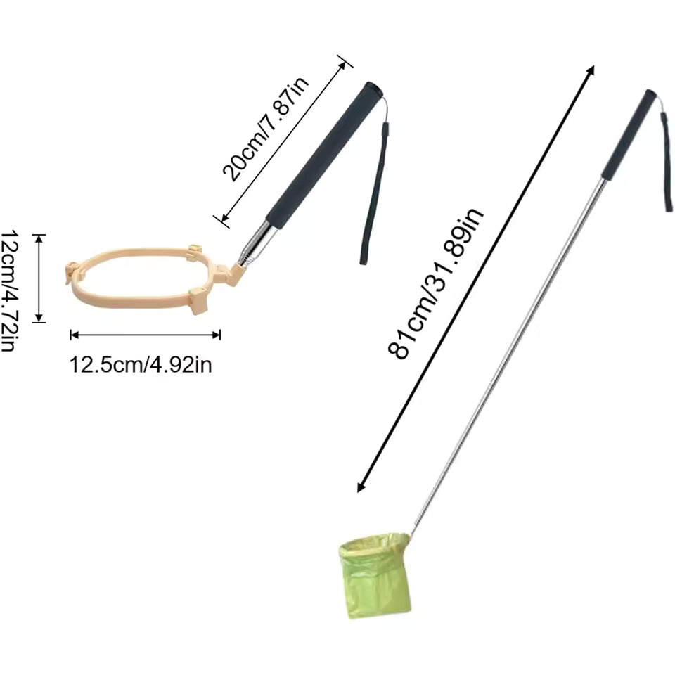 Outdoor Portable Dog Poop Scoop