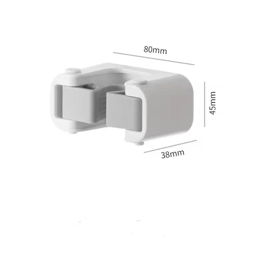 Mop Clip Broom Hanger Wall-Mounted