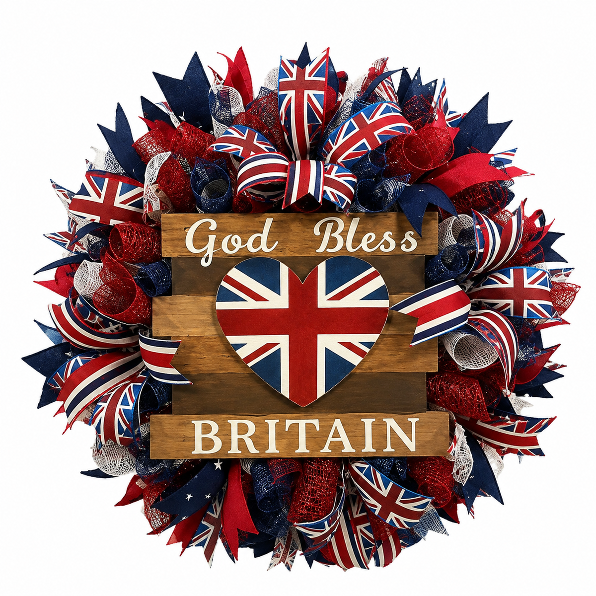 Patriotic Wreaths for Front Door