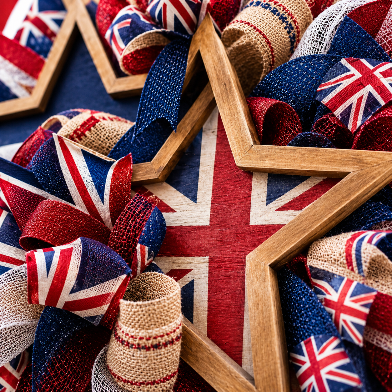 Patriotic Wreaths for Front Door