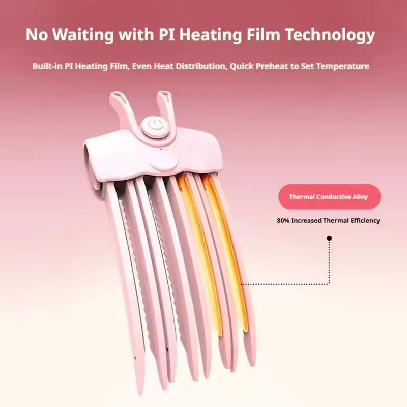 Wireless Heated Root Volumizing Styling Clip