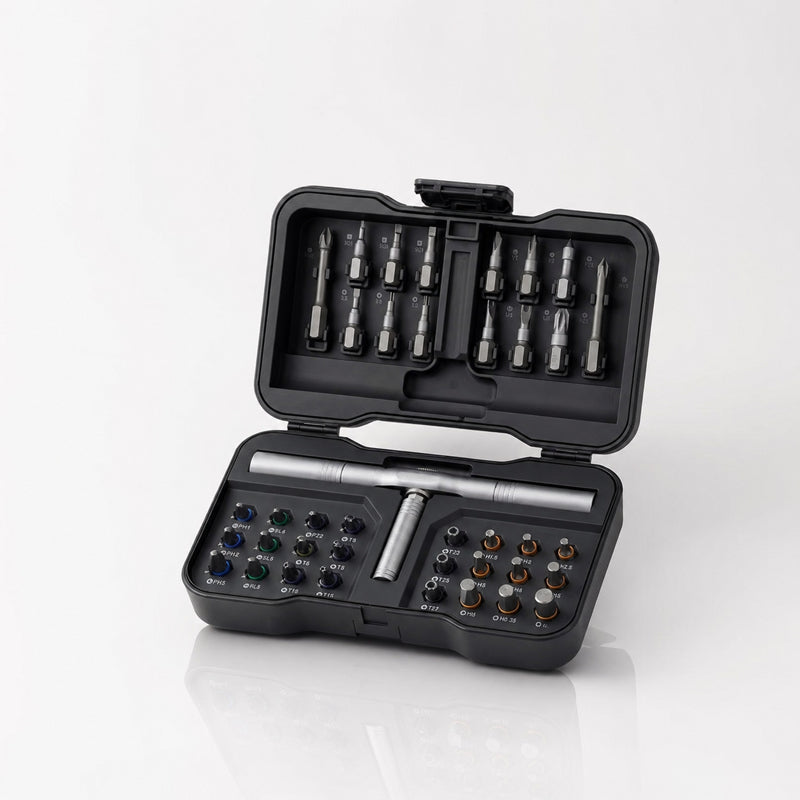 Precision Ratchet Screwdriver Set