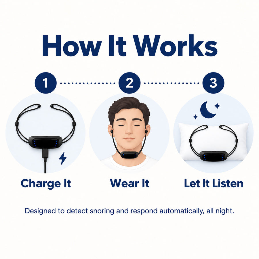 One Small Device Designed to Listen, Respond, and Fit Into Bedtime.
